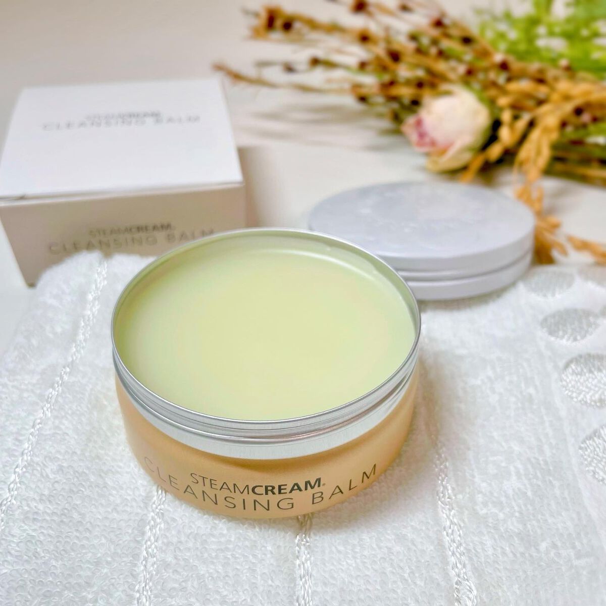 スチームクリーム クレンジングバーム/STEAMCREAM/クレンジングバームを使ったクチコミ（1枚目）