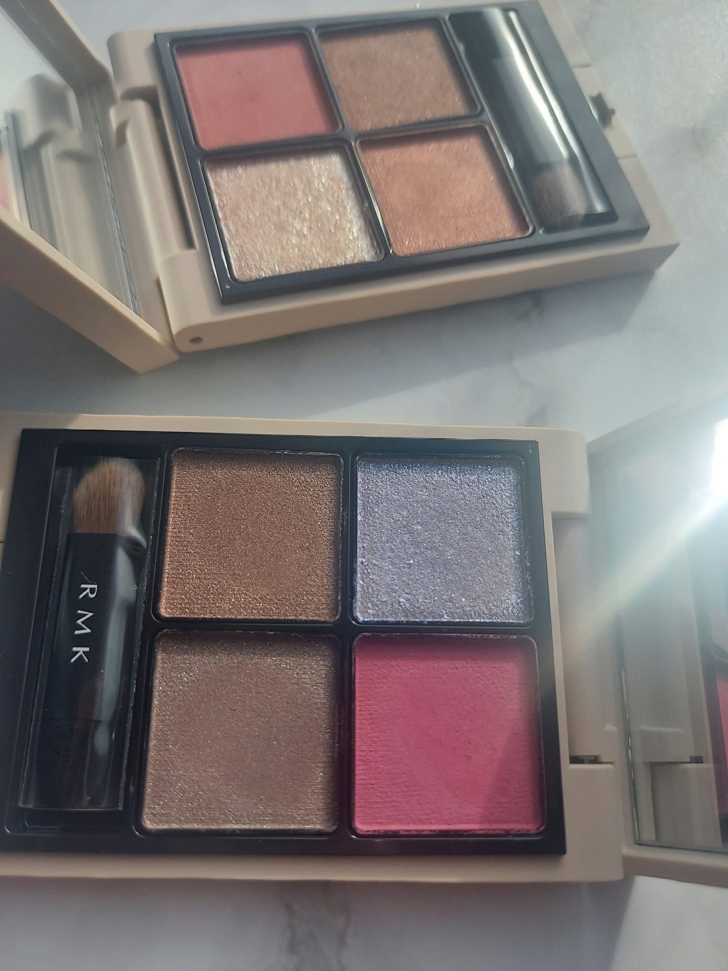 RMK シンクロマティック アイシャドウパレット/RMK/アイシャドウパレットを使ったクチコミ(1枚目)