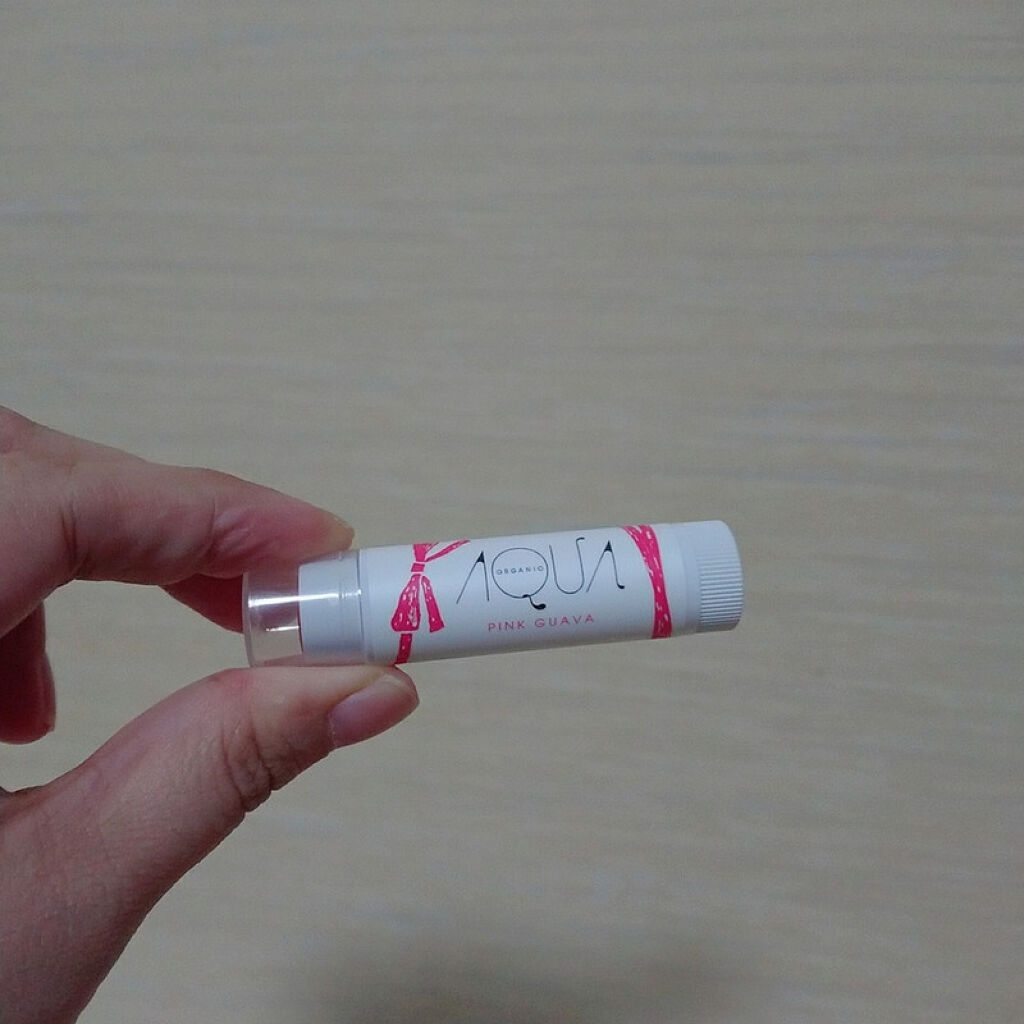 オーガニックスイーツリップ 11 ピンクグアバ/アクア・アクア/リップケアを使ったクチコミ（1枚目）