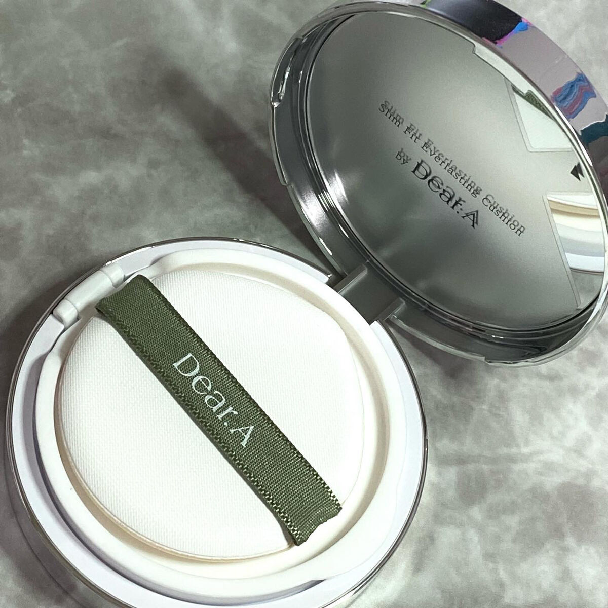 スリムフィット エバーラスティング クッション/Dear.A/クッションファンデーションを使ったクチコミ（2枚目）