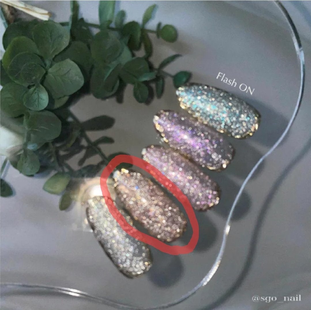 エムジェル フラッシュジェル/Mpetit Japan/ジェルネイルを使ったクチコミ(5枚目)