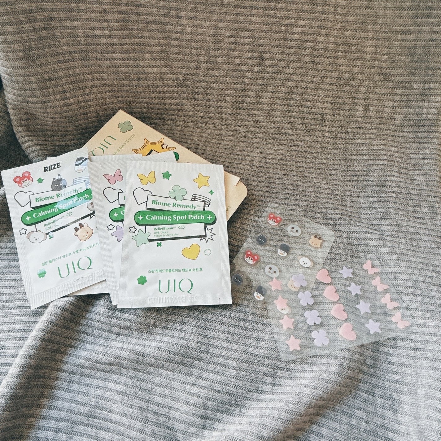 kz*フォロバ💯 on LIPS 「UIQユイクカーミングスポットパッチ見て見て♡かわいいパッチ😍..」(6枚目)