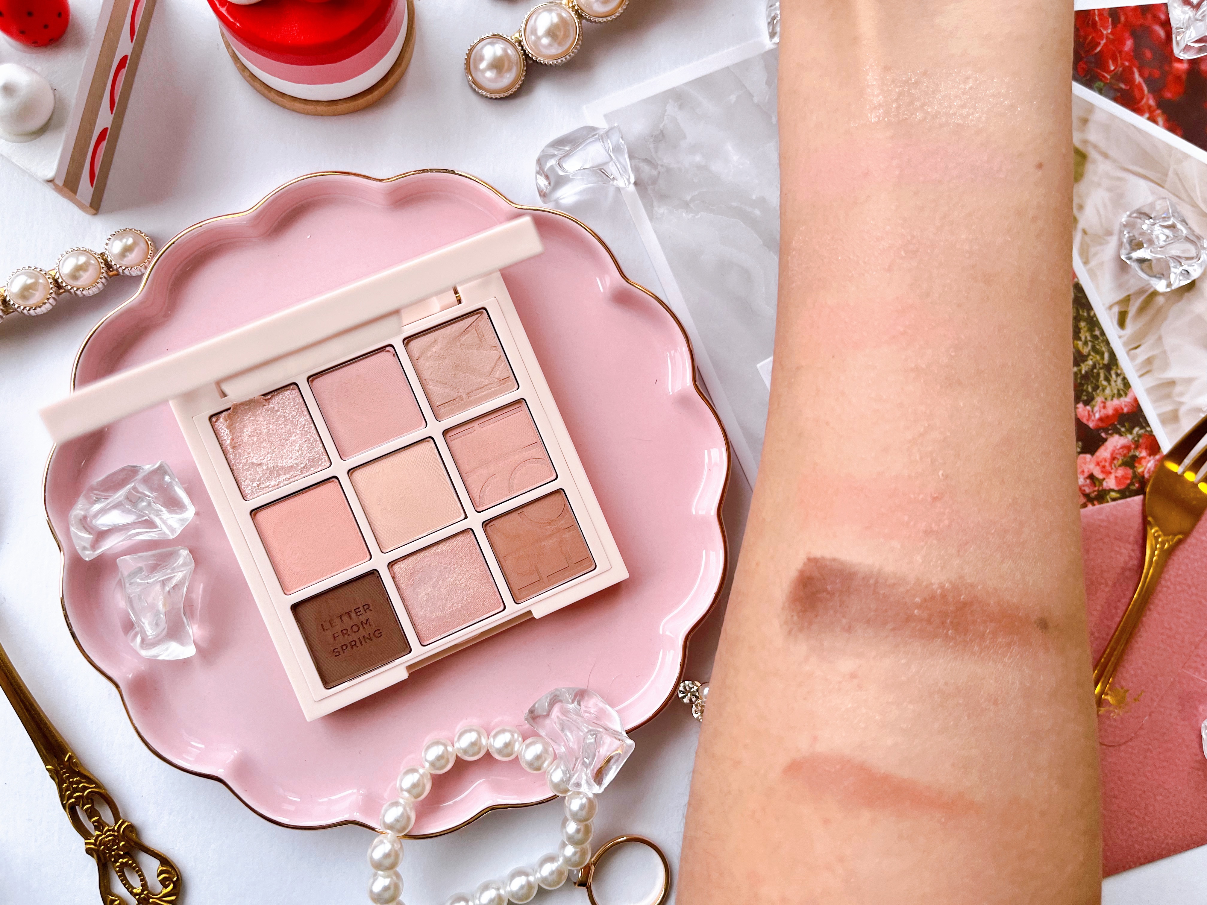 マイフェイブムードアイパレット 9カラー/HOLIKA HOLIKA/アイシャドウパレットを使ったクチコミ（3枚目）