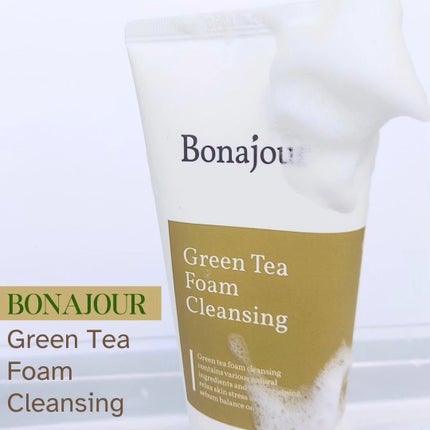 グリーンティーフォームクレンジング/Bonajour/クレンジングクリームを使ったクチコミ(1枚目)