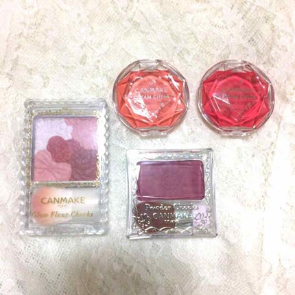 クリームチーク/キャンメイク/ジェル・クリームチークを使ったクチコミ(1枚目)