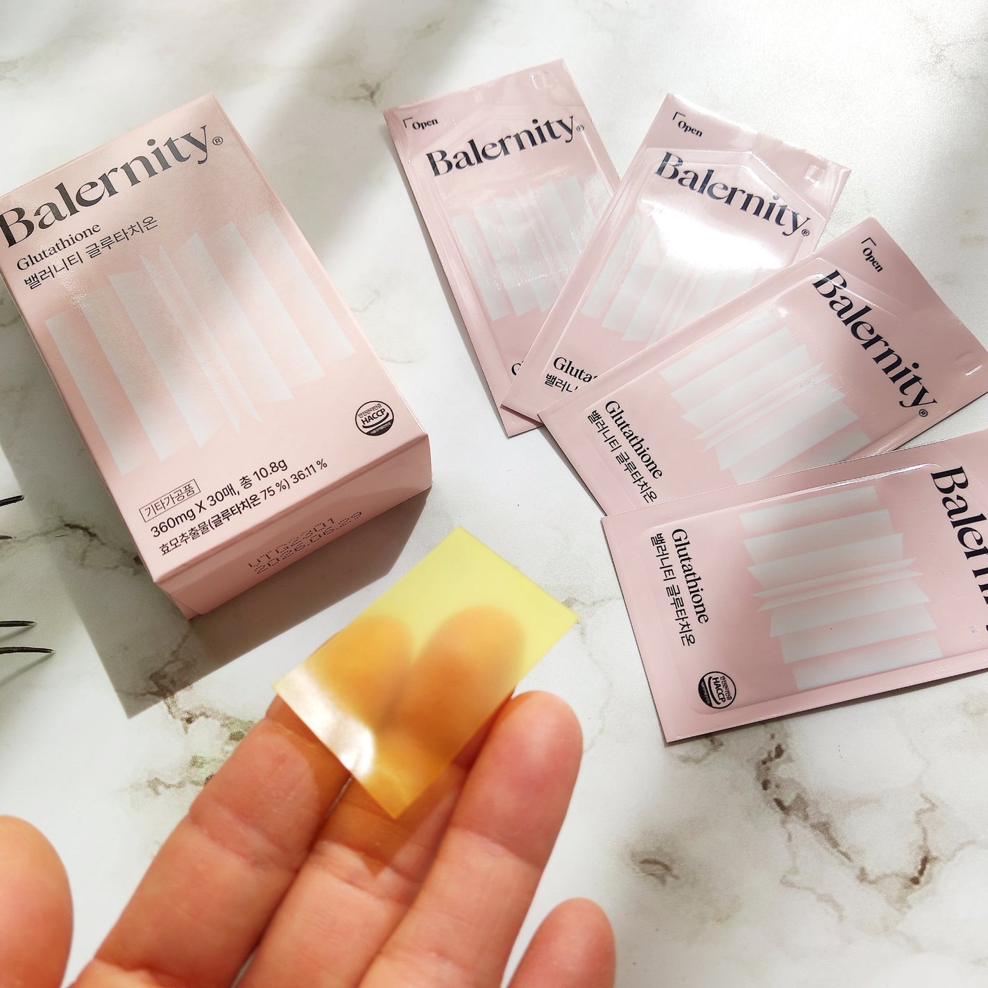 グルタチオンフィルム/Balernity/美容サプリメントを使ったクチコミ(4枚目)