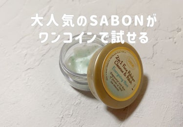 フェイスポリッシャー リフレッシング（ミント）/SABON/スクラブ・ゴマージュを使ったクチコミ（1枚目）