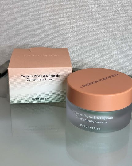 センテラフィト&5ペプチド コンセントレイトクリーム/haruharu wonder/フェイスクリームを使ったクチコミ(8枚目)