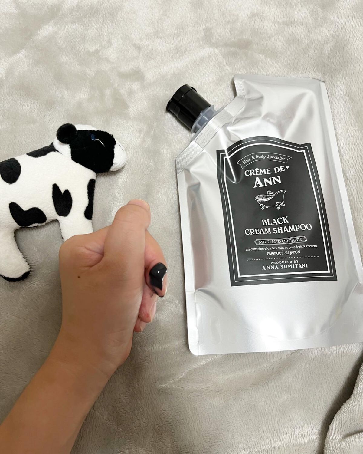 なっぽ on LIPS 「クレムドアン ブラッククリームシャンプーお試しさせていただきま..」(2枚目)