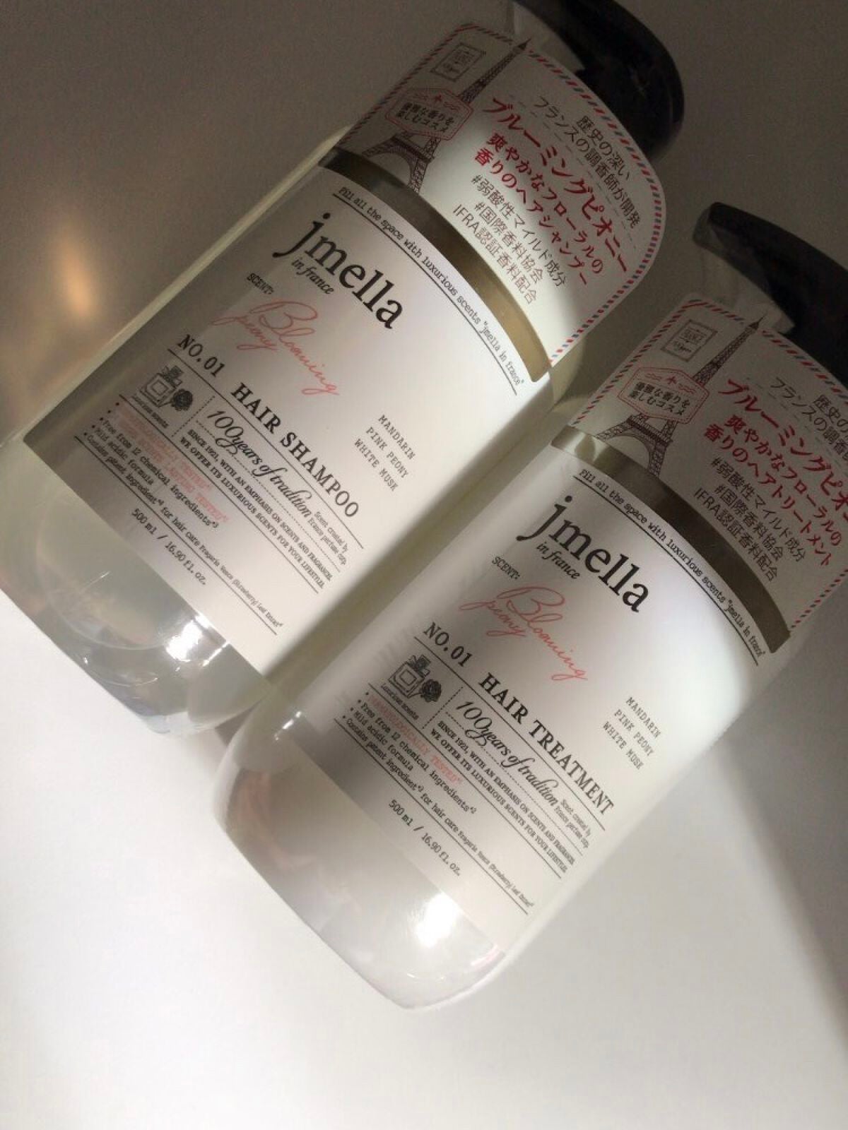 インフランス ヘアシャンプー ブルーミングピオニー/トリートメント ブルーミングピオニー/jmella/市販シャンプーを使ったクチコミ(5枚目)