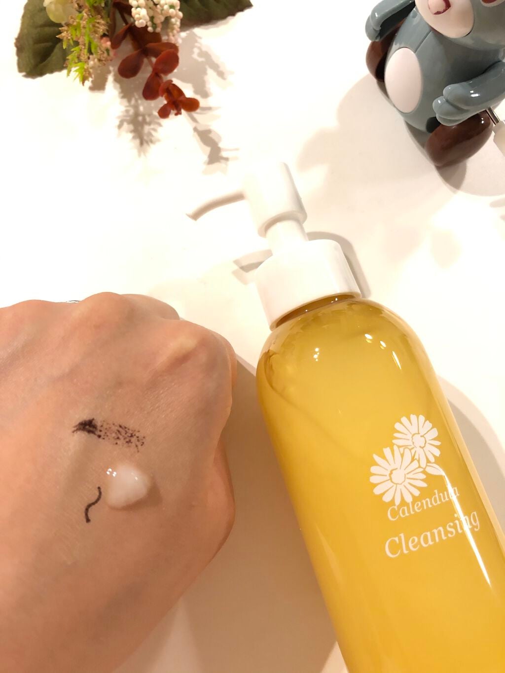 カレンデュラ手づみクレンジング/ナチュラルアイランド/ミルククレンジングを使ったクチコミ(2枚目)