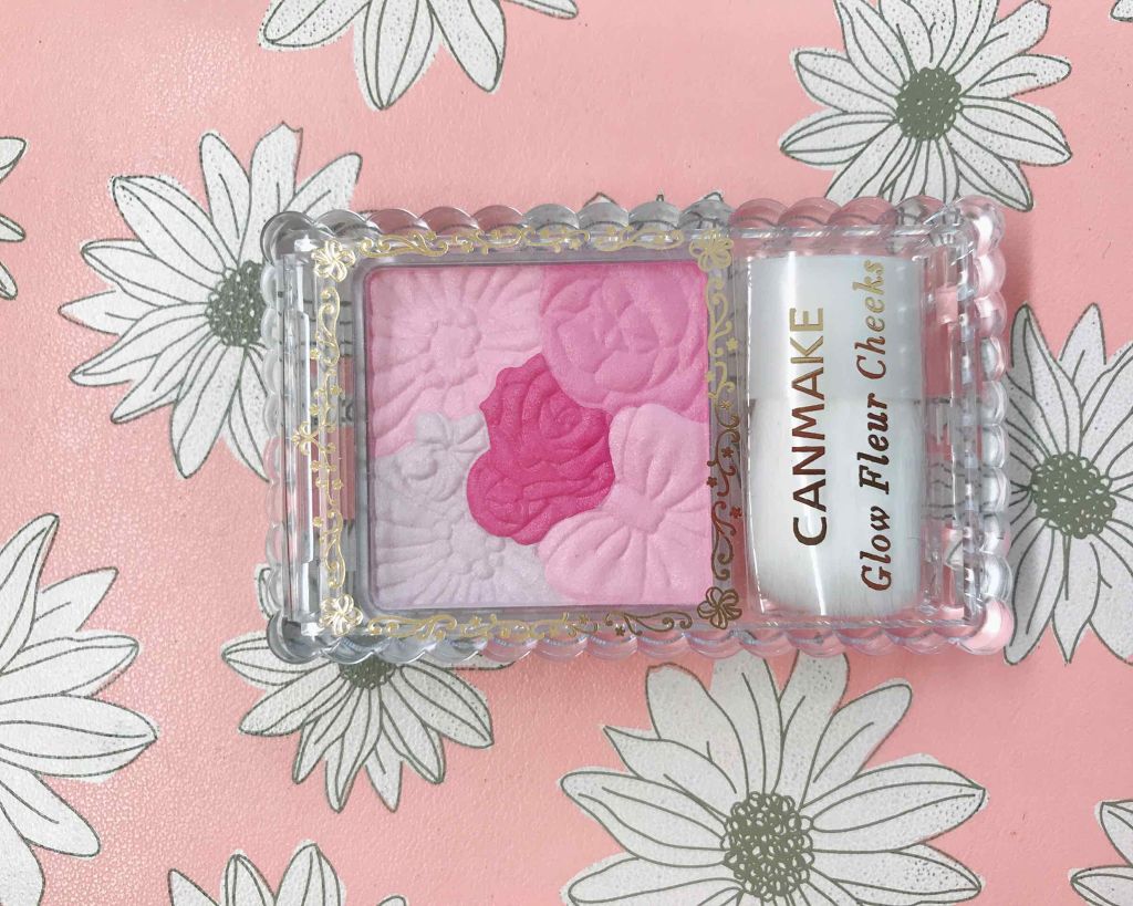 グロウフルールチークス/キャンメイク/パウダーチークを使ったクチコミ(1枚目)