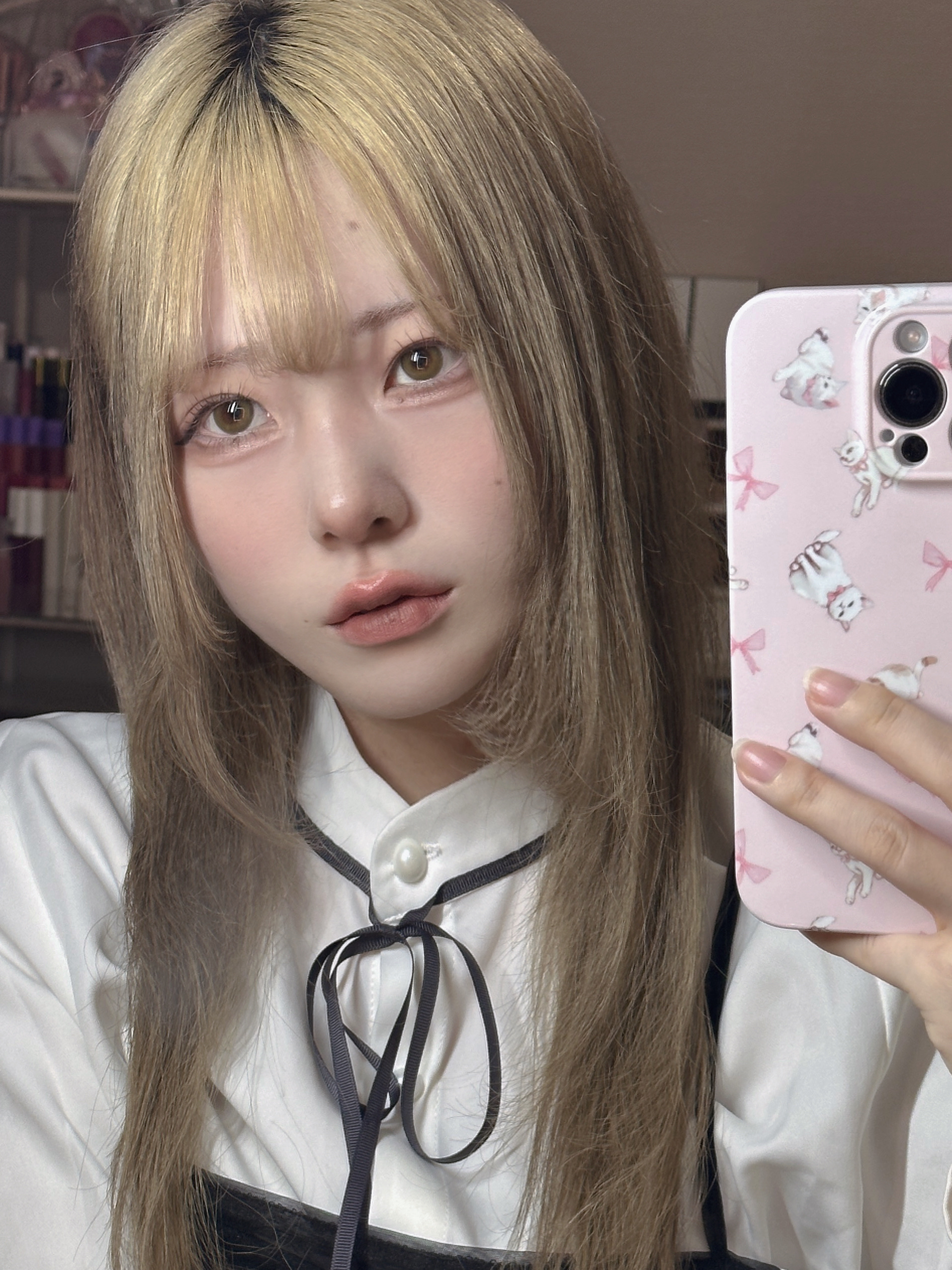 ジルスチュアート ブルーミングラッシュ　ニュアンスカーラー 16 mauve cacao（限定）/JILL STUART/マスカラを使ったクチコミ（2枚目）