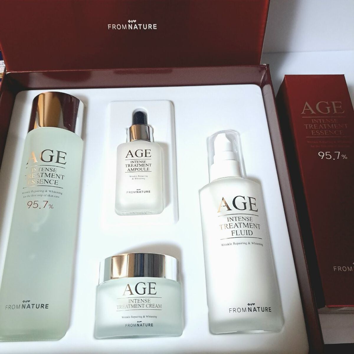 エイジインテンストリートメント スペシャルセット/FROM NATURE/スキンケアキットを使ったクチコミ(2枚目)