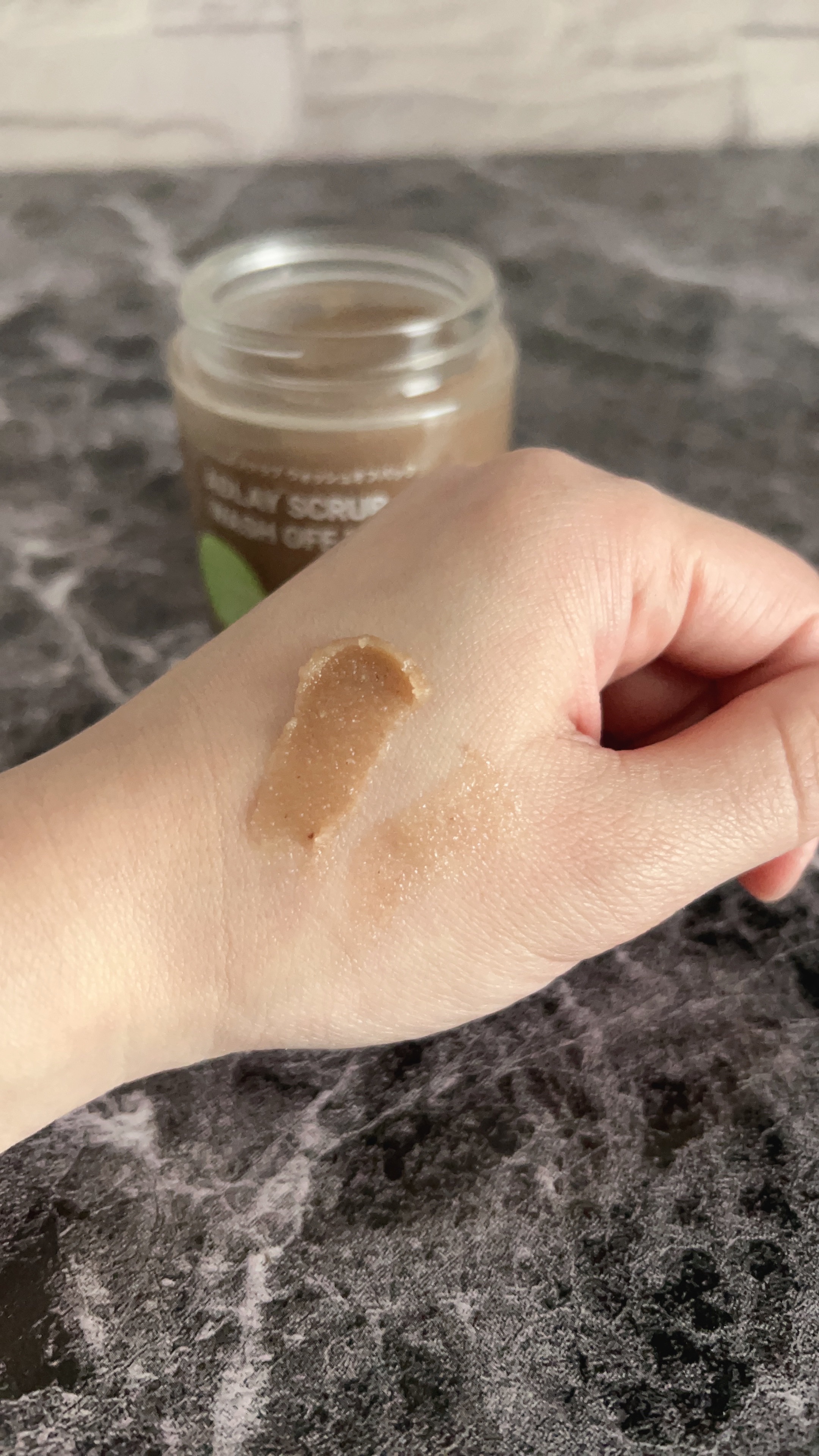 ハトムギスクラブウォッシュオフパック/ニプニプ/スクラブ・ゴマージュを使ったクチコミ（2枚目）