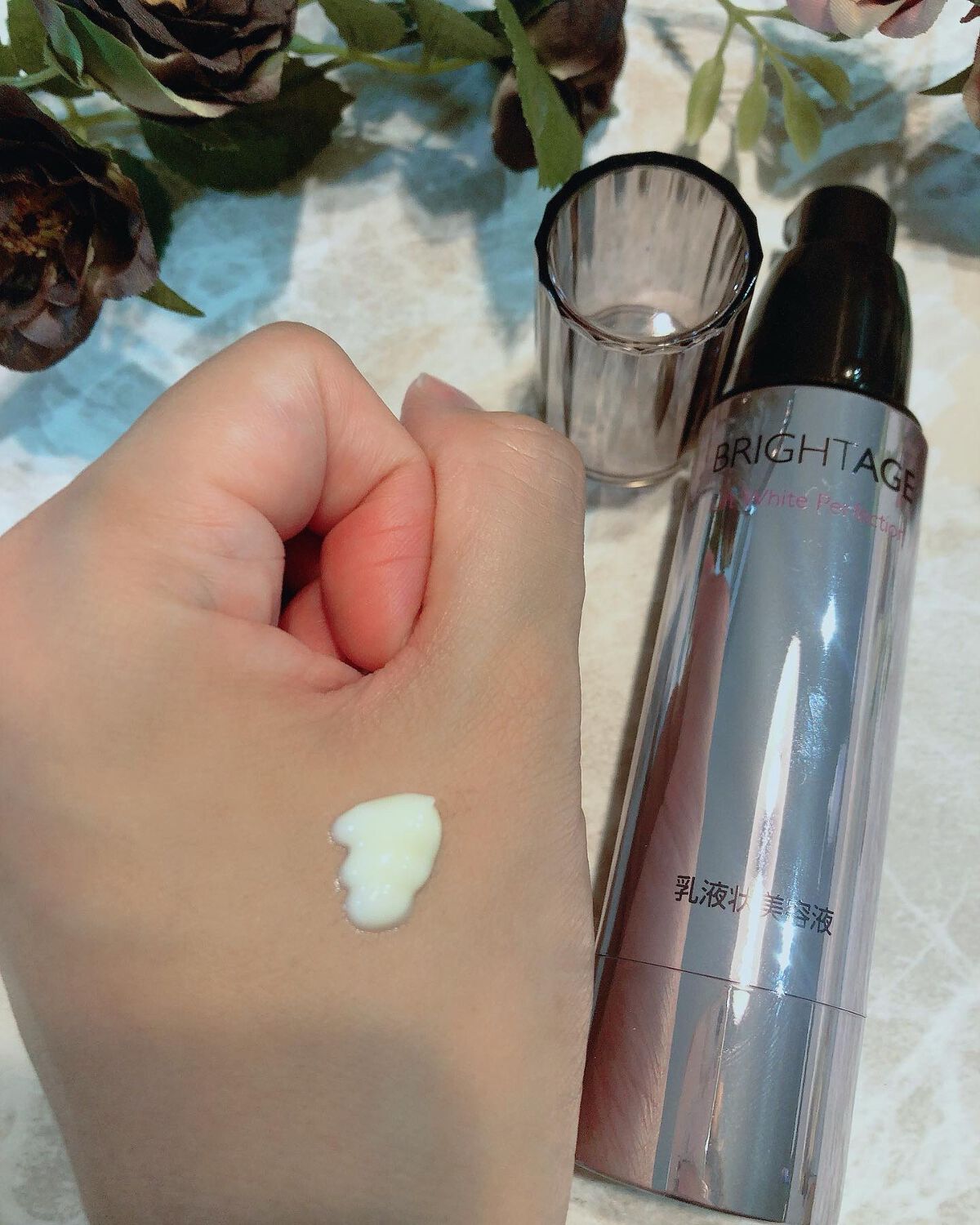 リフトホワイト パーフェクション/BRIGHTAGE/美容液を使ったクチコミ(4枚目)