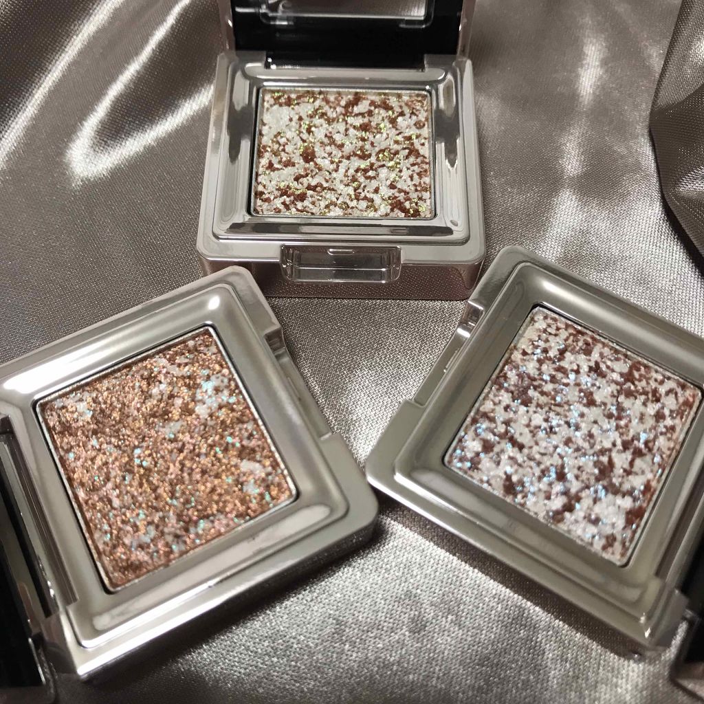 グリッタープリズム シャドウ/MISSHA/グリッターを使ったクチコミ（2枚目）