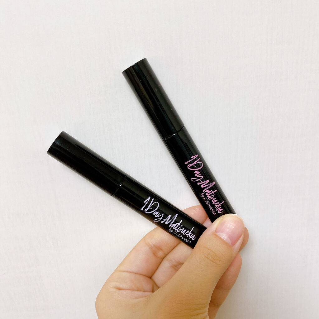 サプライズロングマスカラ ブラック/1Dayマツエク/マスカラを使ったクチコミ（2枚目）