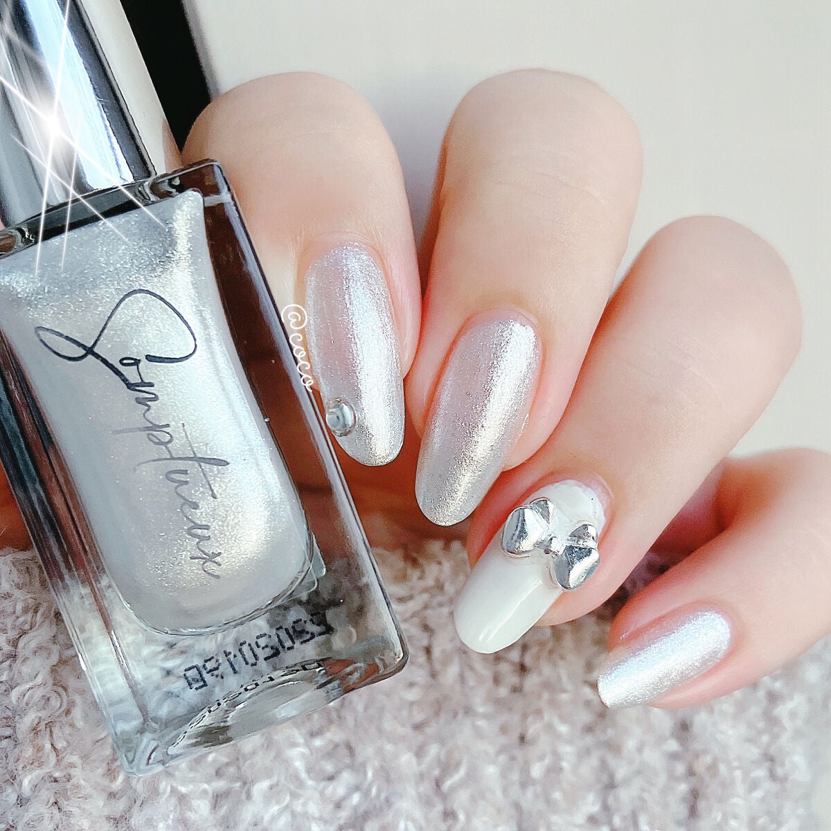 Somptueux(ソンプチュー) ネイルポリッシュ/DAISO/マニキュアを使ったクチコミ(2枚目)