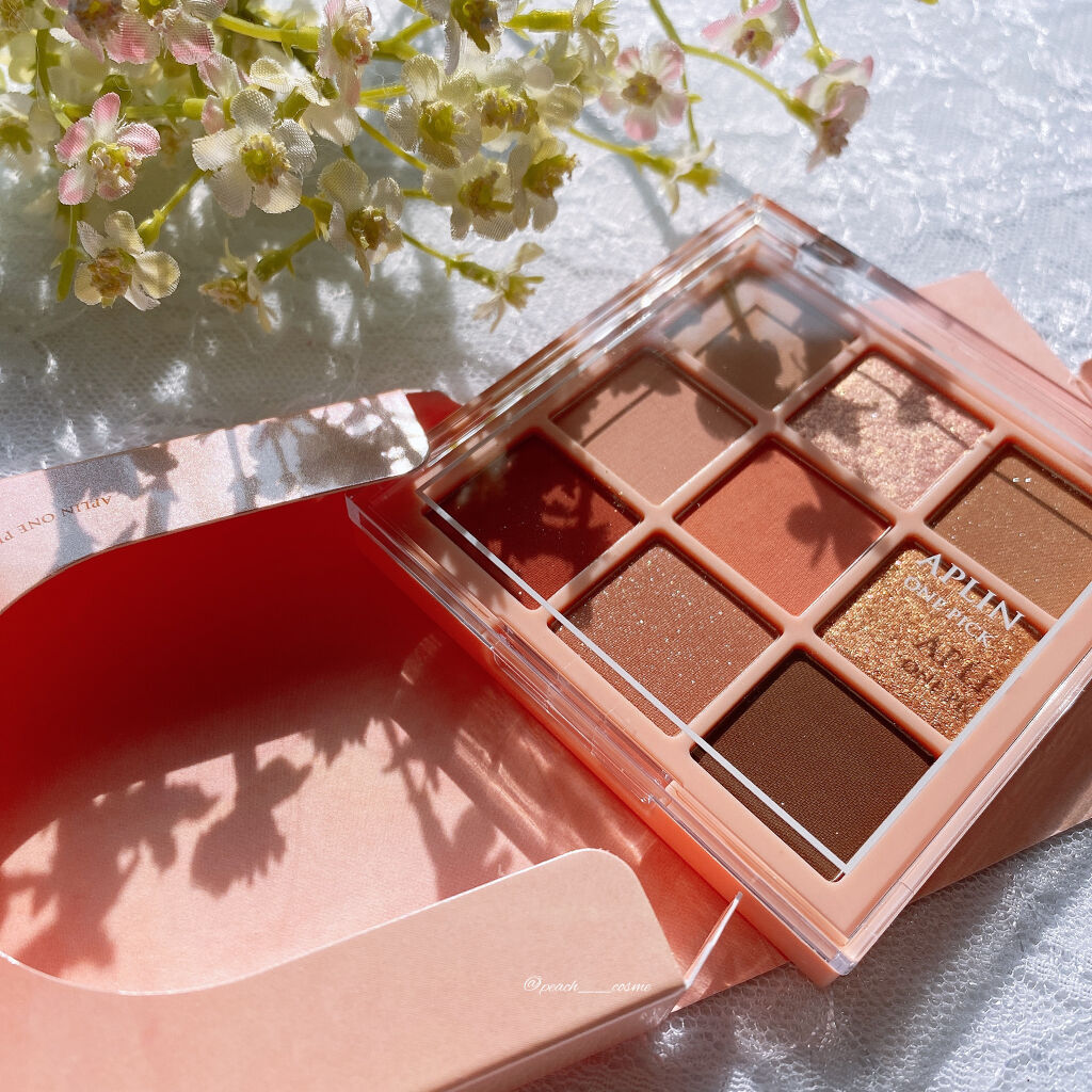 ワンピックアイシャドウパレット/APLIN/アイシャドウパレットを使ったクチコミ（2枚目）