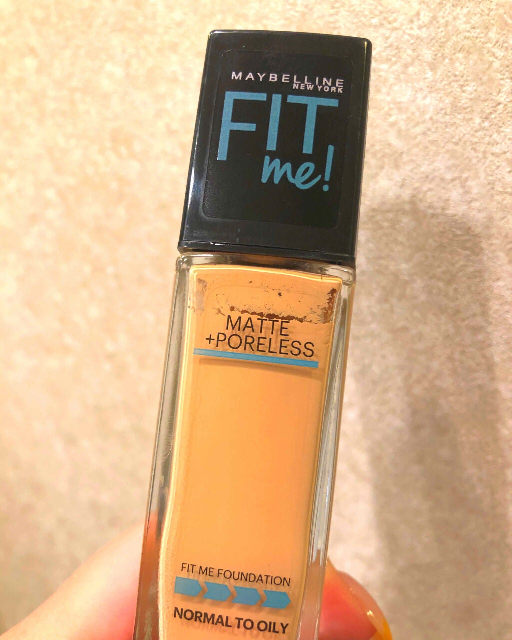 フィットミーリキッドファンデーション/MAYBELLINE NEW YORK/リキッドファンデーションを使ったクチコミ(1枚目)