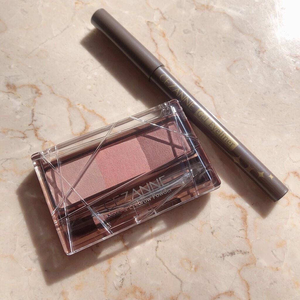 ノーズ&アイブロウパウダー/CEZANNE/パウダーアイブロウを使ったクチコミ(1枚目)