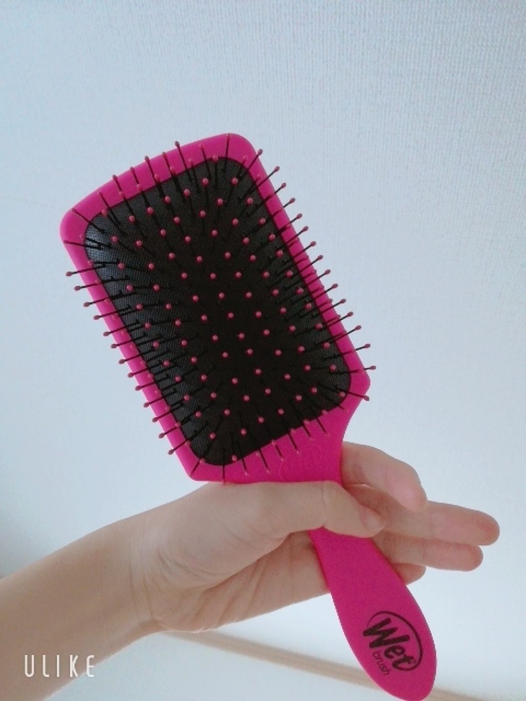 ウエットブラシ パドルブラシ ピンク/ウェットブラシ/ヘアブラシを使ったクチコミ（1枚目）