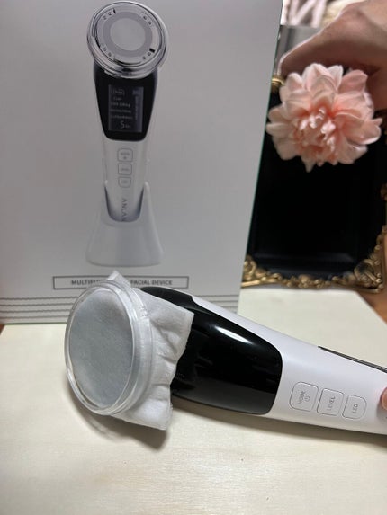 多機能温冷美顔器/ANLAN/美顔器・マッサージを使ったクチコミ(2枚目)