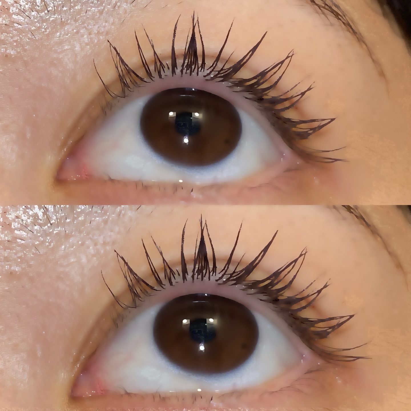 麗しマスカラ  04 シークレットグレージュ/Fujiko/マスカラを使ったクチコミ（3枚目）