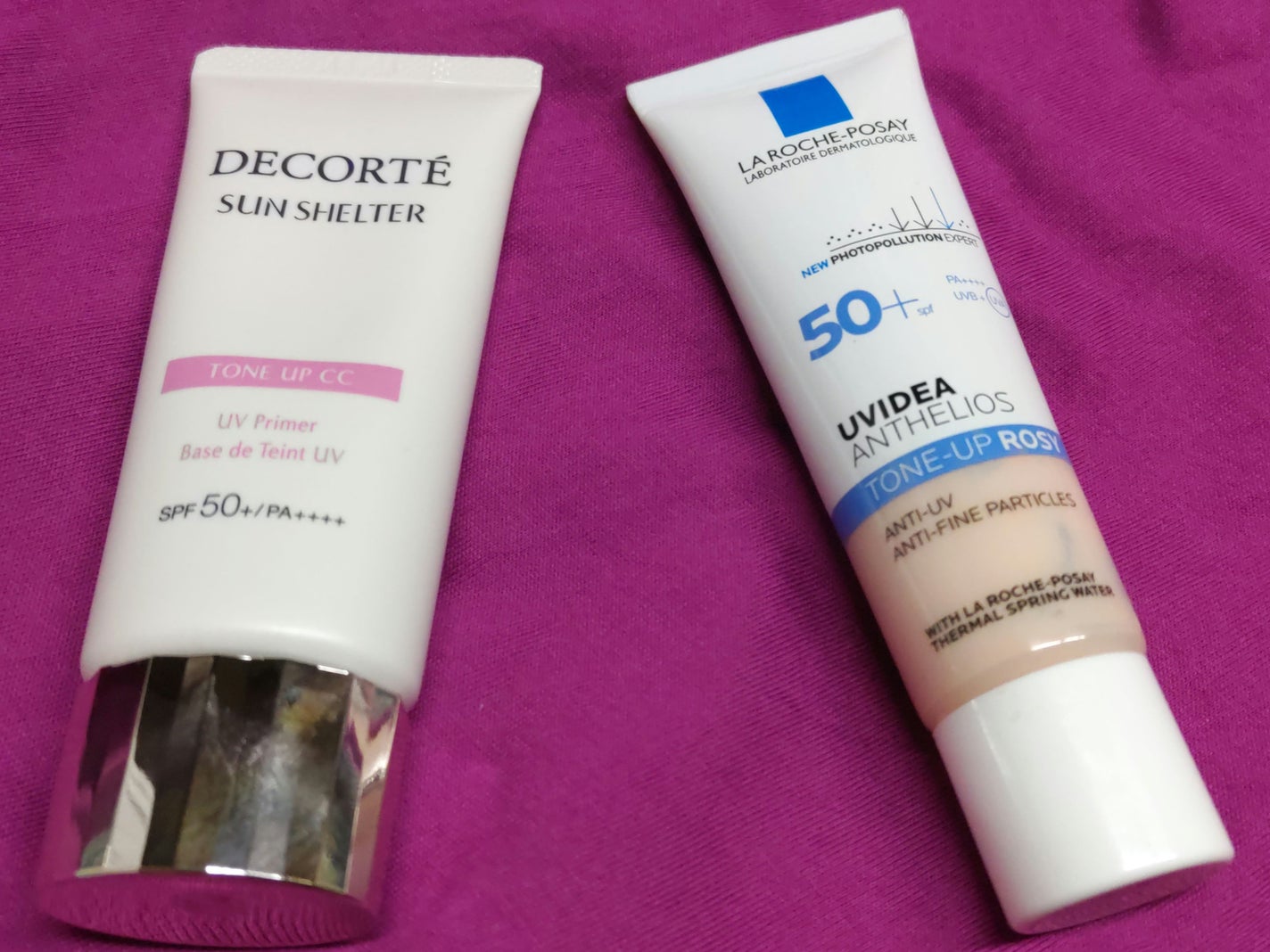 UVイデア XL プロテクショントーンアップ ローズ/ラ ロッシュ ポゼ/日焼け止めクリームを使ったクチコミ(1枚目)
