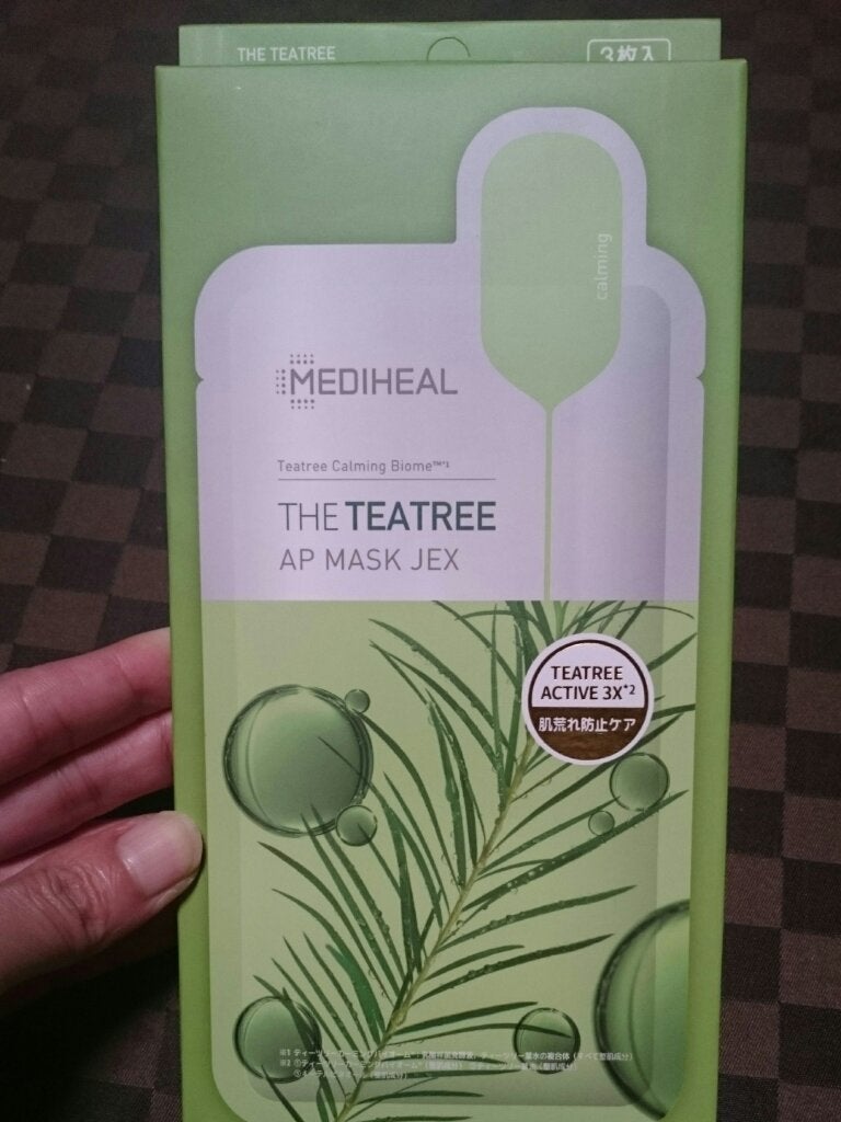 THE ティーツリー APマスク JEX/MEDIHEAL/シートマスク・パックを使ったクチコミ(1枚目)