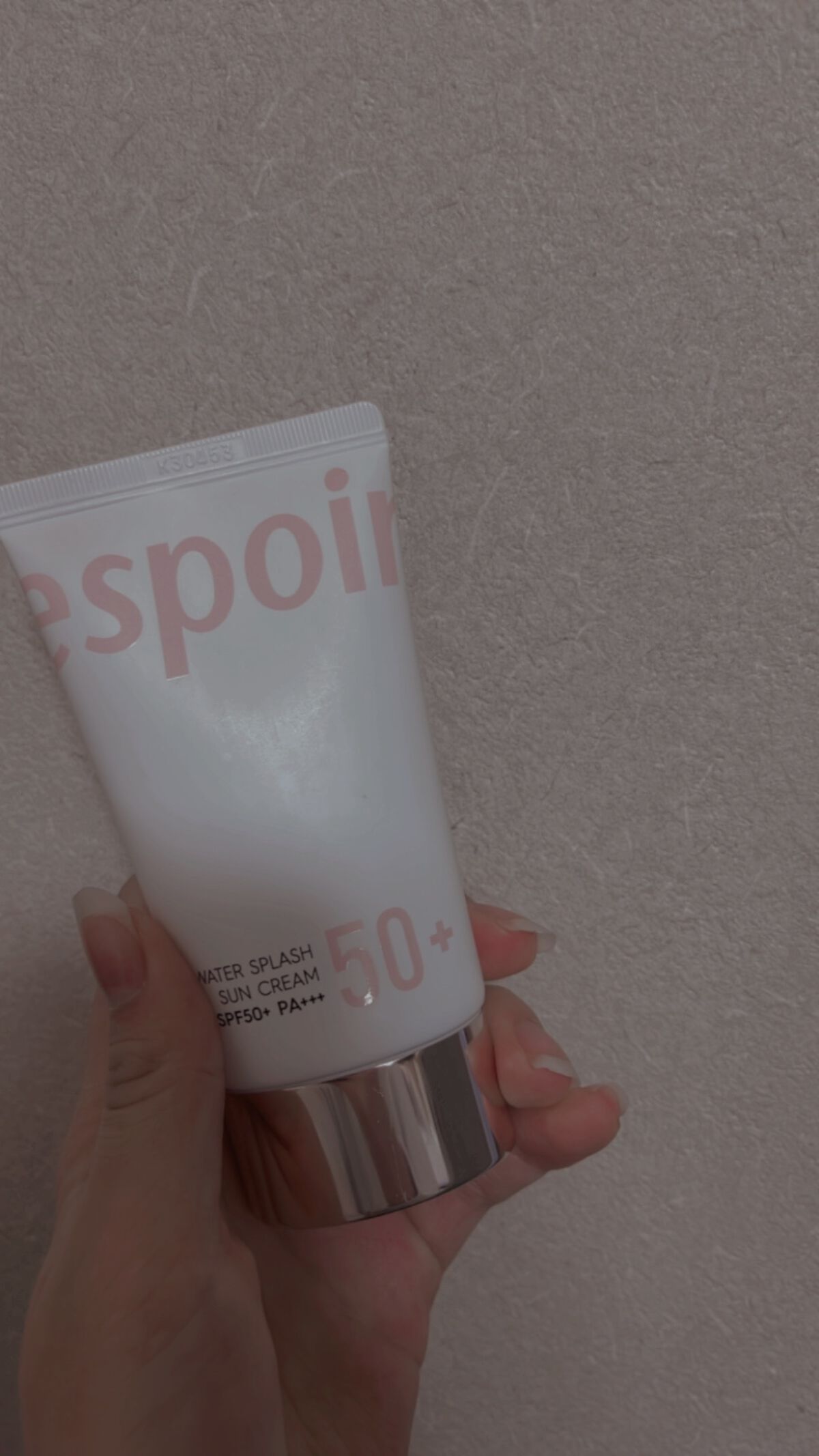 ウォータースプラッシュサンクリーム/espoir/日焼け止め・UVケアを使ったクチコミ(1枚目)