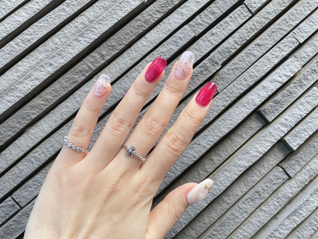 プチプライス  カラージェル C-211 シンデレラ/Petit Price/ジェルネイルを使ったクチコミ（2枚目）