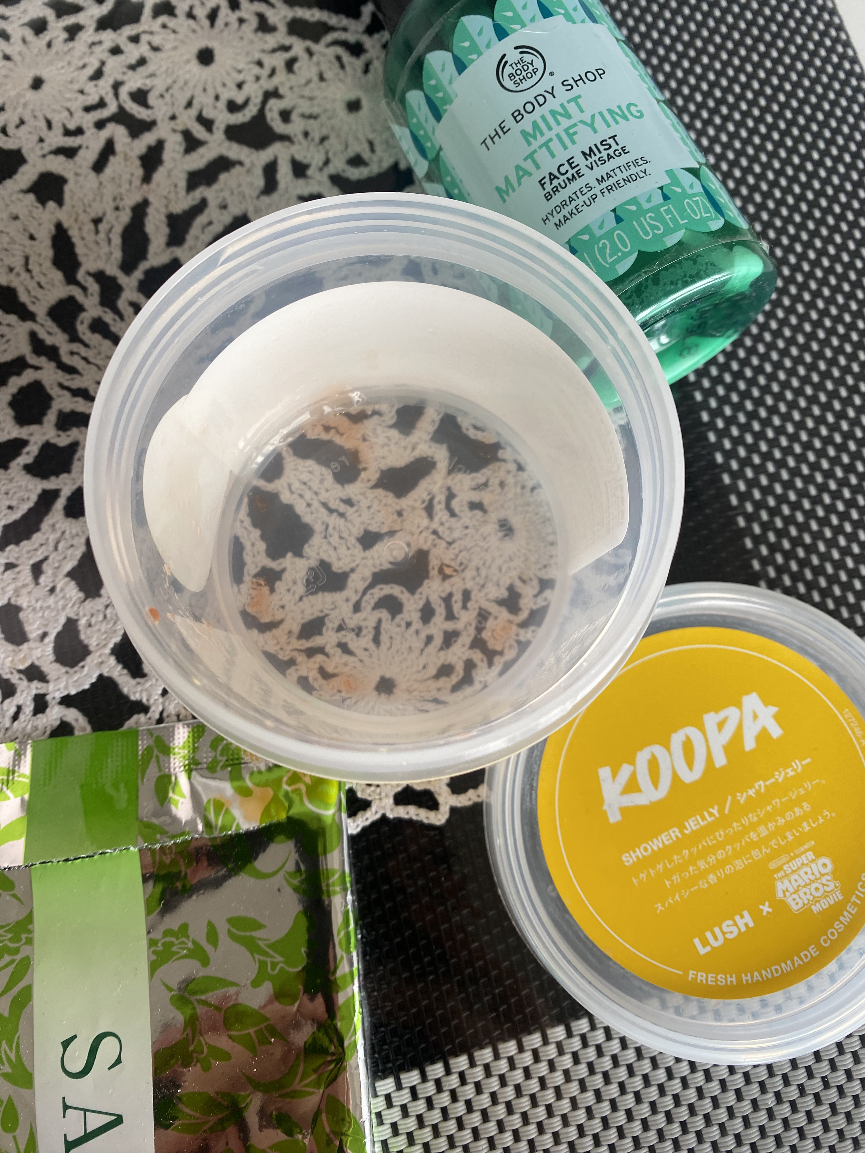 マッティファイング フェイスミスト ミント/THE BODY SHOP/ミスト状化粧水を使ったクチコミ（3枚目）