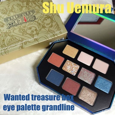 shu uemura ウォンテッド トレジャーボックス アイパレット グランドラインのクチコミ「【Shu Uemura | Wanted treasure box eye palette g.....」（1枚目）