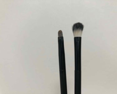 UR GLAM　EYESHADOW BRUSH B/U R GLAM/メイクブラシを使ったクチコミ（2枚目）