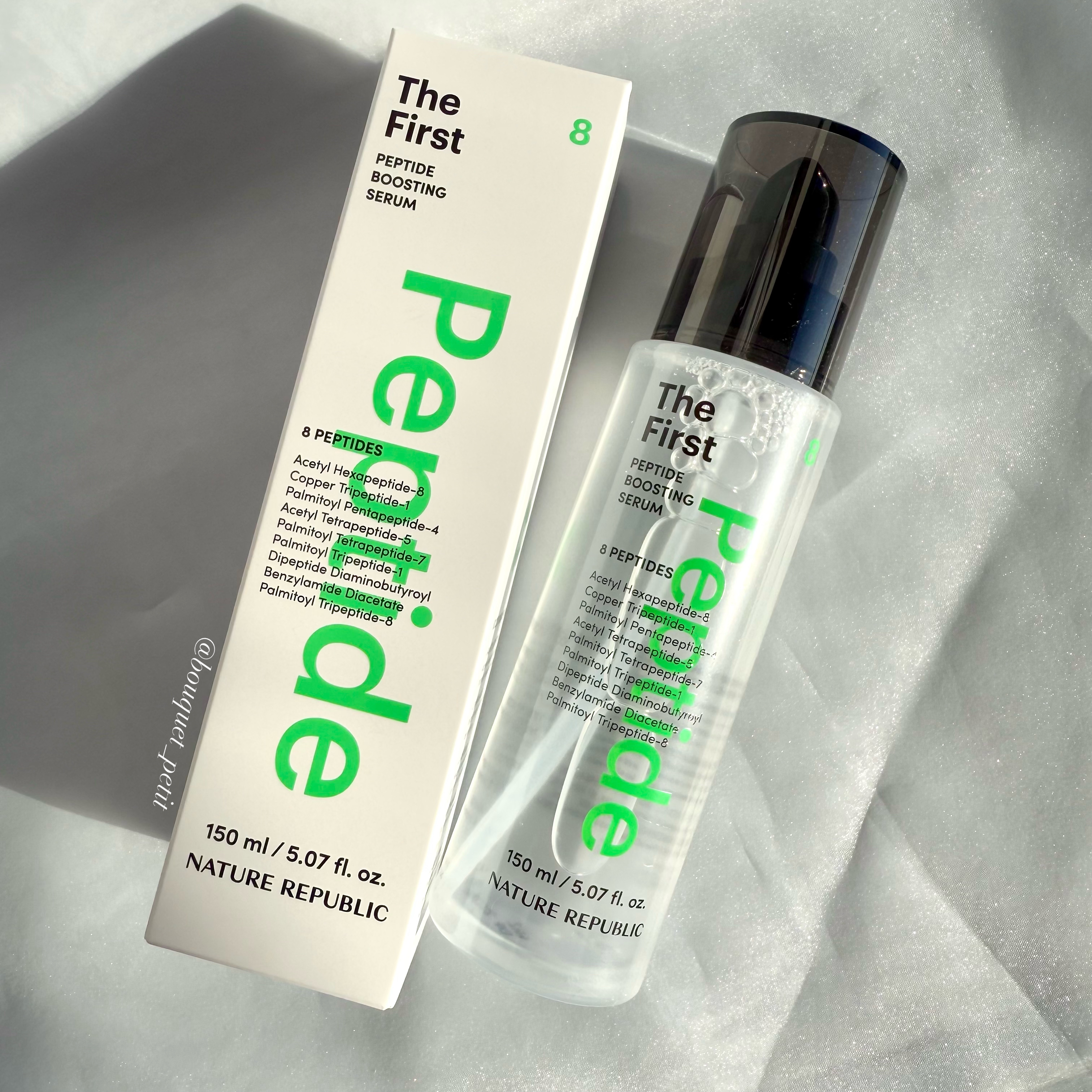 ザファーストペプチドブースティングセラム/ネイチャーリパブリック/ブースター・導入液を使ったクチコミ（2枚目）