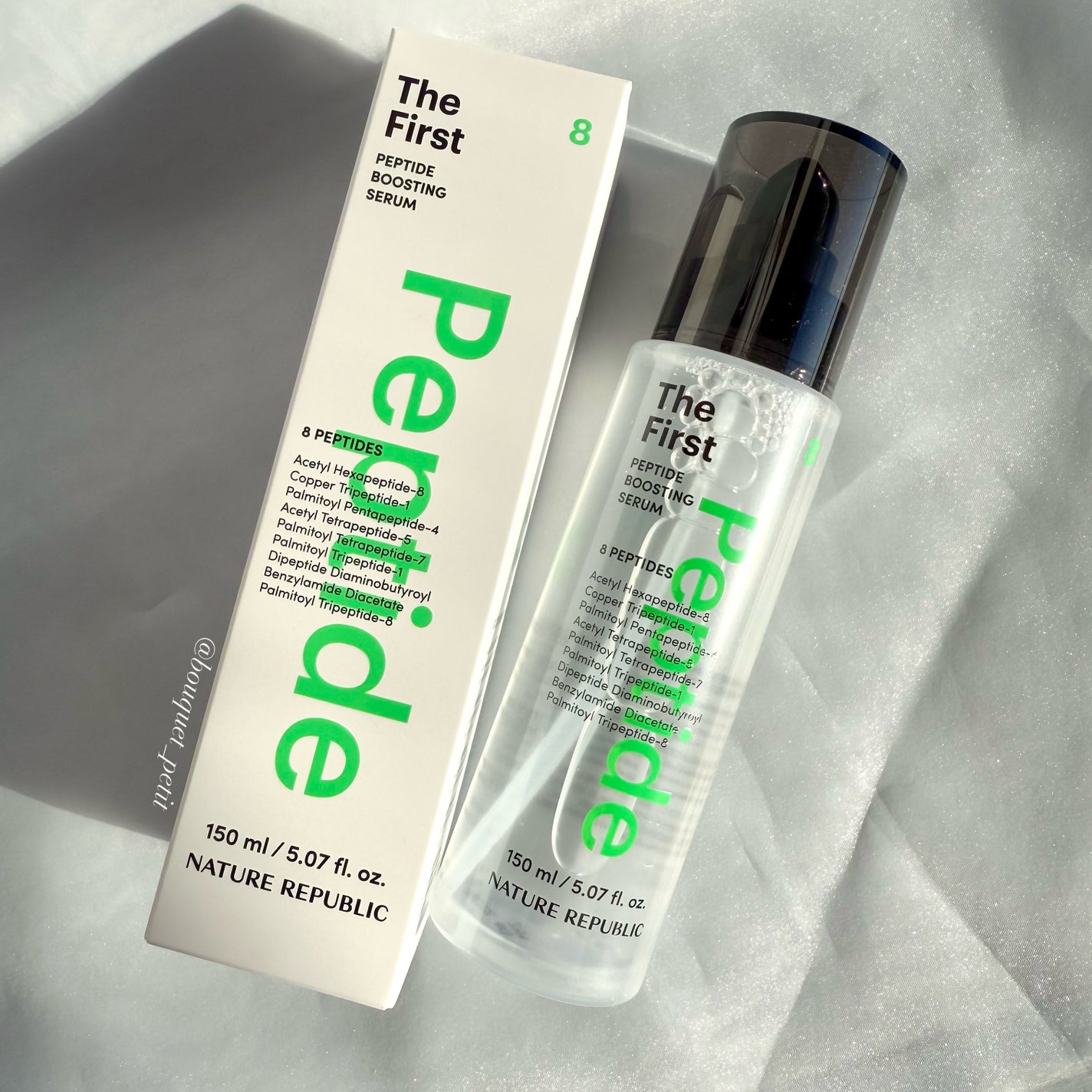 ザファーストペプチドブースティングセラム/ネイチャーリパブリック/ブースター・導入液を使ったクチコミ(2枚目)