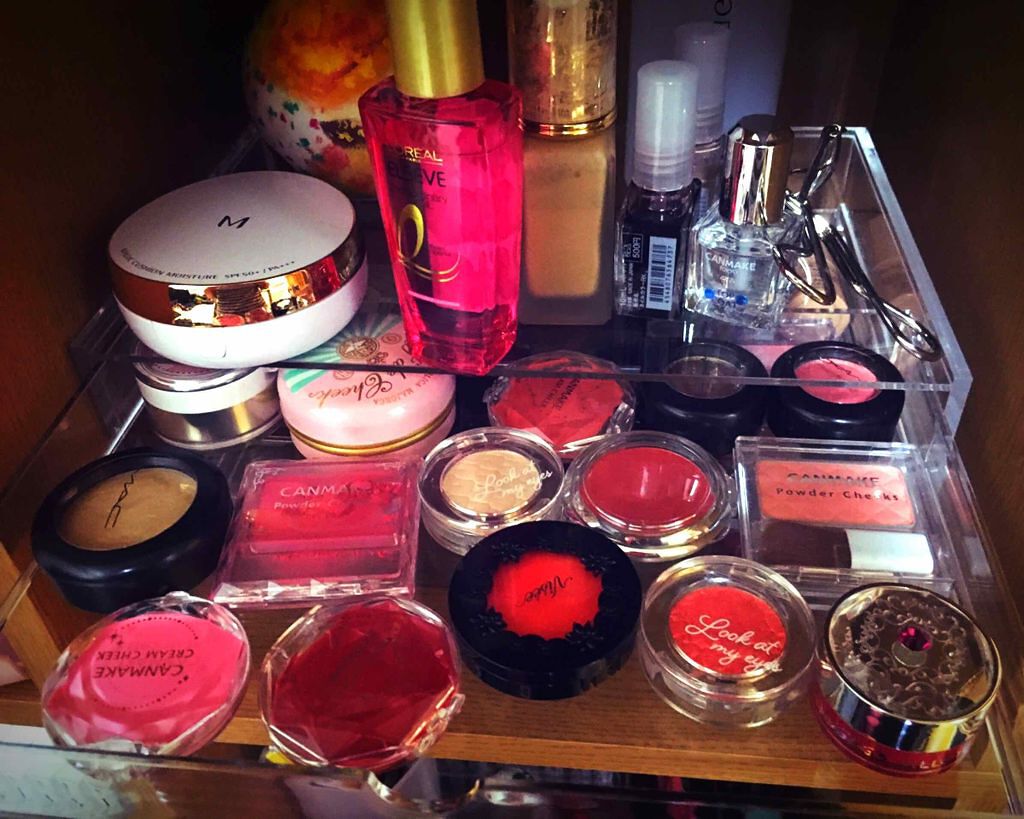 重なるアクリルケース横型3段/無印良品/その他化粧小物を使ったクチコミ（1枚目）