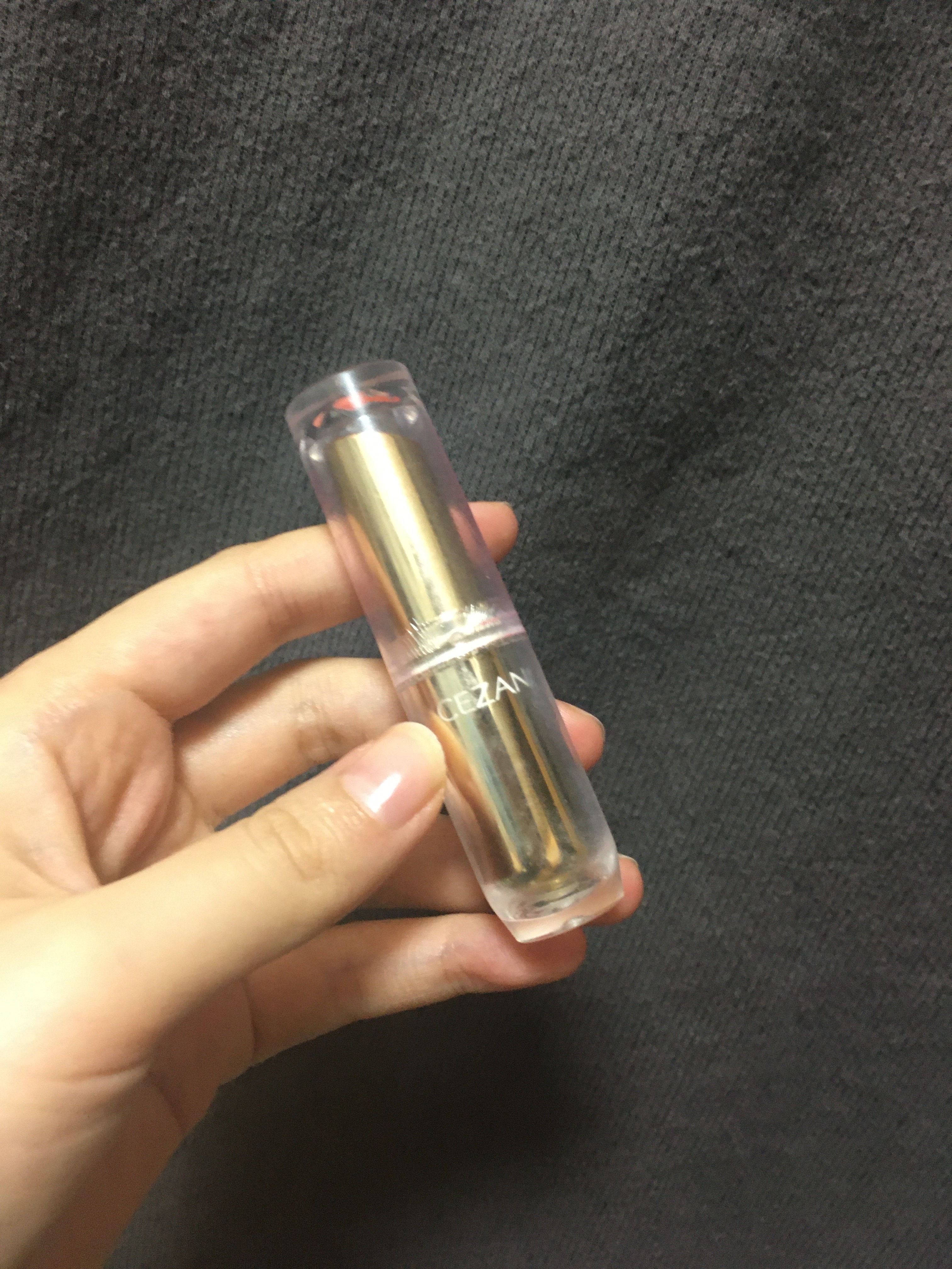 ラスティンググロスリップ/CEZANNE/口紅を使ったクチコミ（1枚目）