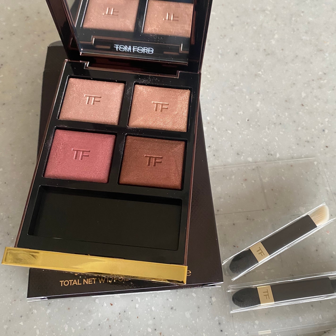 アイ カラー クォード/TOM FORD BEAUTY/アイシャドウパレットを使ったクチコミ(1枚目)