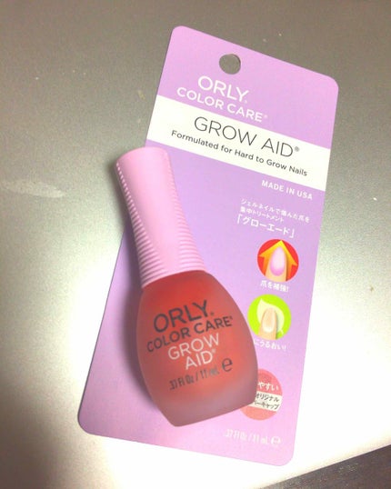カラーケア グローエード/ORLY/ネイルオイル・トリートメントを使ったクチコミ(1枚目)