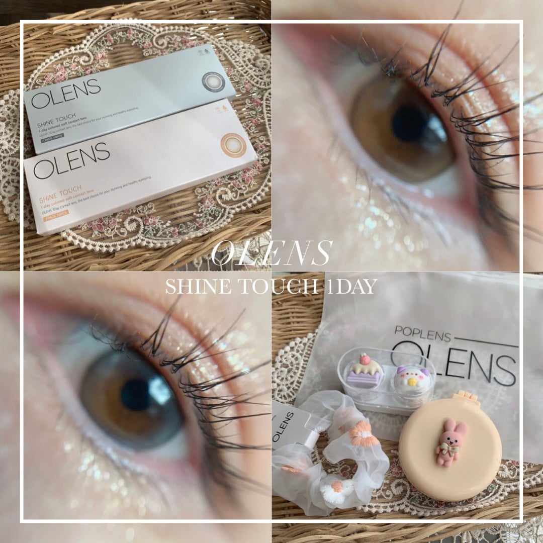 ShineTouch 1day/OLENS/ワンデー(1DAY)カラコンを使ったクチコミ(1枚目)