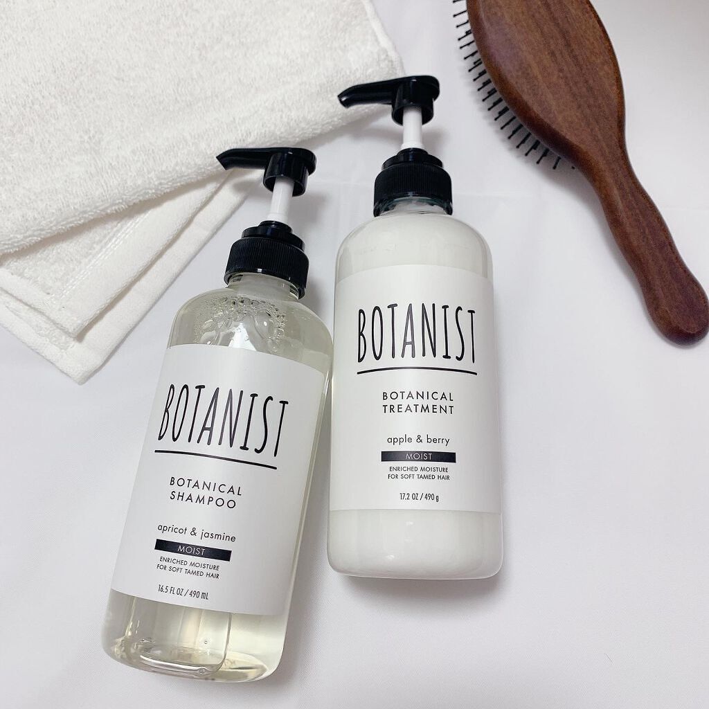 ボタニカルシャンプー/トリートメント(モイスト) /BOTANIST/シャンプー・コンディショナーを使ったクチコミ(1枚目)