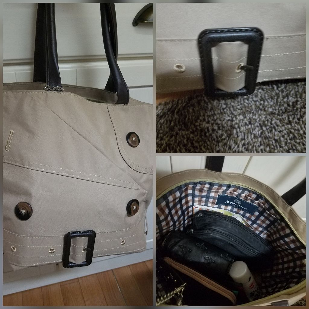 Apuasutum LONDON  トレンチバッグBOOK  /宝島社/雑誌を使ったクチコミ（2枚目）