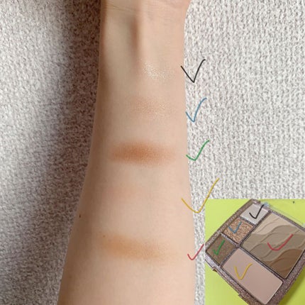 colorgram マルチキューブパレット/Colorgram/アイシャドウパレットを使ったクチコミ(2枚目)