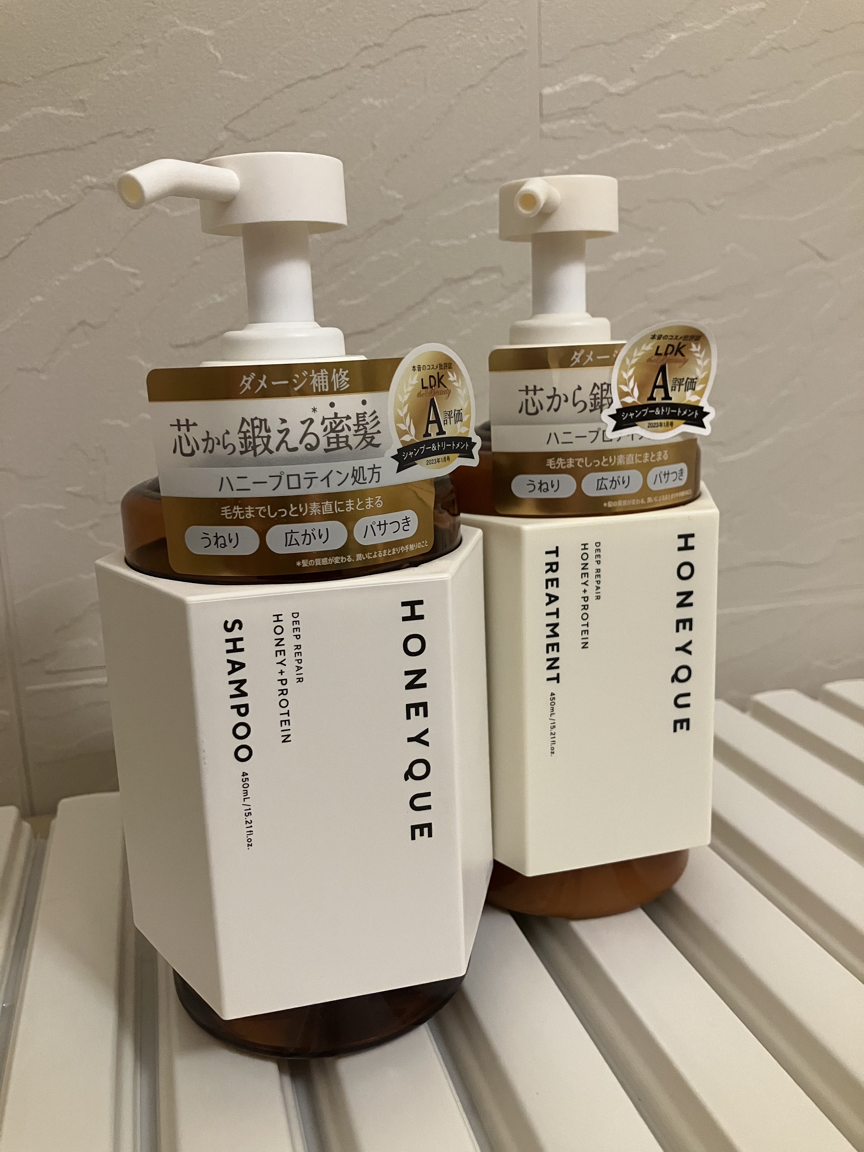 ディープリペア シャンプー モイスト／ヘアトリートメント モイスト/ハニーク/市販シャンプーを使ったクチコミ（2枚目）