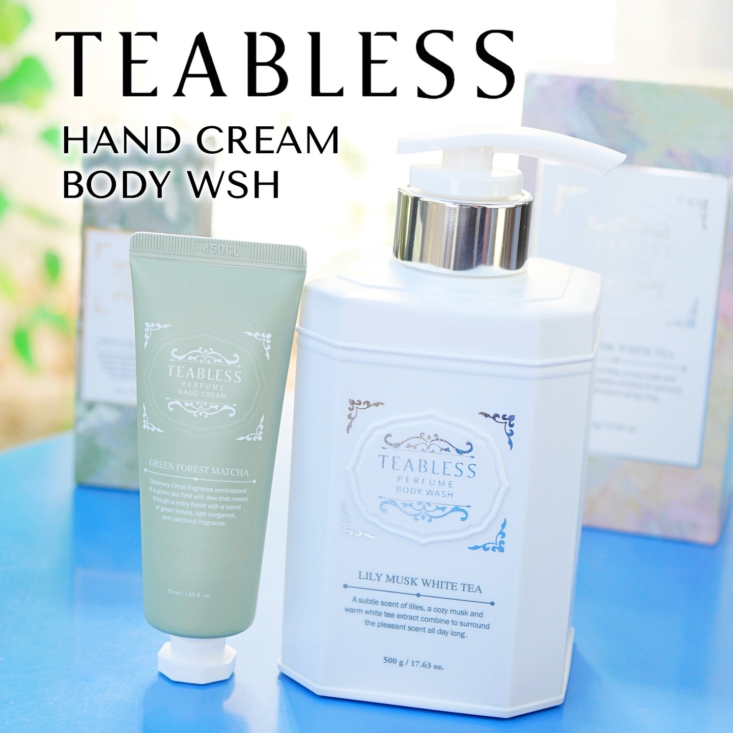 パフュームボディローション リリィムスクホワイトティー/TEABLESS/ボディローションを使ったクチコミ（1枚目）