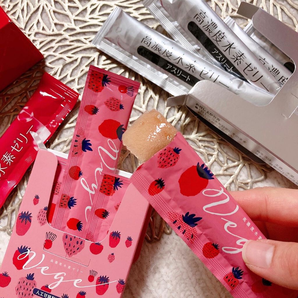 高濃度水素ゼリー/Shinryo Healthcare/美容サプリメントを使ったクチコミ(4枚目)