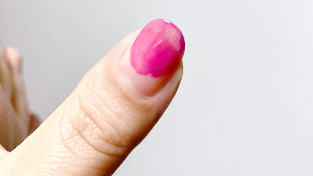 ルナソル ネイルポリッシュ EX08 Musk Mallow/LUNASOL/マニキュアを使ったクチコミ（2枚目）